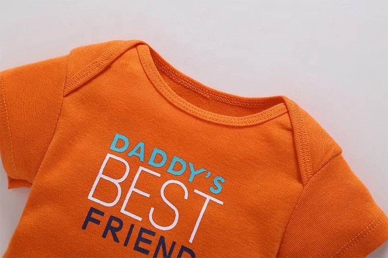 5-Piece Daddy’s Best Friend Baby Bodysuits