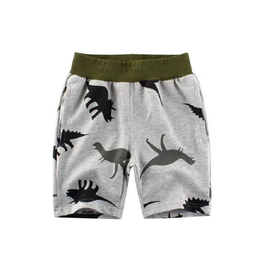 Dinosaur Shorts in GRAY